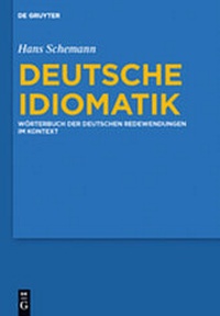 Abbildung von: Deutsche Idiomatik - De Gruyter