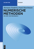 Cover: Numerische Methoden - De Gruyter