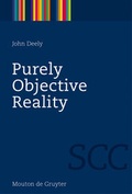 Cover: Purely Objective Reality - De Gruyter