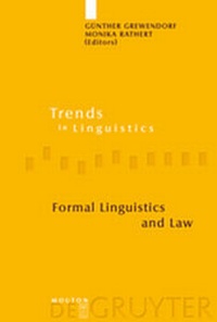 Abbildung von: Formal Linguistics and Law - De Gruyter Mouton