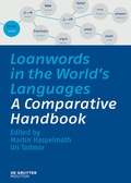 Cover: Loanwords in the World's Languages - De Gruyter Mouton