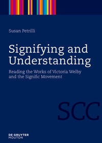 Abbildung von: Signifying and Understanding - De Gruyter Mouton