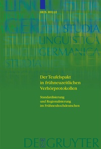 Abbildung von: Der Teufelspakt in frühneuzeitlichen Verhörprotokollen - De Gruyter