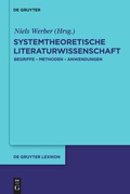 Cover: Systemtheoretische Literaturwissenschaft - De Gruyter
