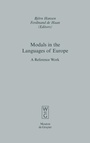Cover: Modals in the Languages of Europe - De Gruyter Mouton