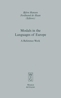 Cover: Modals in the Languages of Europe - De Gruyter Mouton