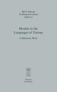 Enlarge image Cover: Modals in the Languages of Europe - De Gruyter Mouton