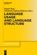 Cover: Language Usage and Language Structure - De Gruyter Mouton