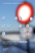 Cover: The Expression of Negation - De Gruyter Mouton
