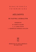 Cover: De natura animalium - De Gruyter