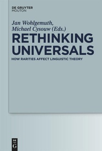 Enlarge image Cover: Rethinking Universals - De Gruyter Mouton