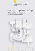 Cover: The Native Speaker Concept - De Gruyter Mouton