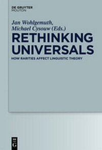 Enlarge image Cover: Rethinking Universals - De Gruyter Mouton