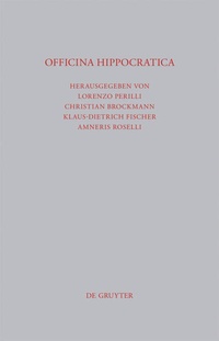 Enlarge image Cover: Officina Hippocratica - De Gruyter