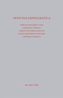 Cover: Officina Hippocratica - De Gruyter