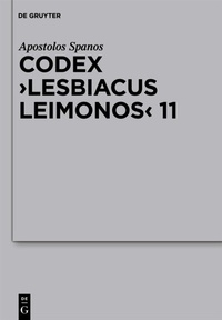 Abbildung von: Codex Lesbiacus Leimonos 11 - De Gruyter