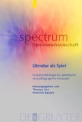 Cover: Literatur als Spiel - De Gruyter