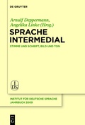Cover: Sprache intermedial - De Gruyter
