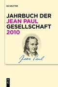 Cover: Jahrbuch der Jean-Paul-Gesellschaft / 2010 - De Gruyter