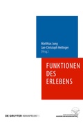 Cover: Funktionen des Erlebens - De Gruyter