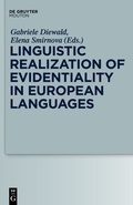 Cover: Linguistic Realization of Evidentiality in European Languages - De Gruyter Mouton