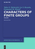 Bild: Characters of Finite Groups. Volume 1 - De Gruyter