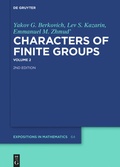 Bild: Characters of Finite Groups. Volume 2 - De Gruyter