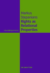 Enlarge image Cover: Rights as Relational Properties - De Gruyter