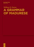 Cover: A Grammar of Madurese - De Gruyter Mouton