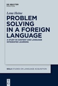 Cover: Problem Solving in a Foreign Language - De Gruyter Mouton