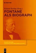 Cover: Fontane als Biograph - De Gruyter