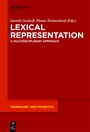 Cover: Lexical Representation - De Gruyter Mouton