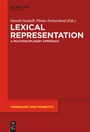 Cover: Lexical Representation - De Gruyter Mouton