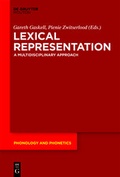 Cover: Lexical Representation - De Gruyter Mouton