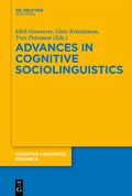 Cover: Advances in Cognitive Sociolinguistics - De Gruyter Mouton