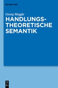 Cover: Handlungstheoretische Semantik - De Gruyter