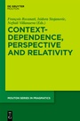 Cover: Context-Dependence, Perspective and Relativity - De Gruyter Mouton