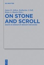 Cover: On Stone and Scroll - De Gruyter