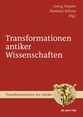Cover: Transformationen antiker Wissenschaften - De Gruyter