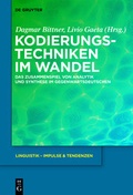 Cover: Kodierungstechniken im Wandel - De Gruyter