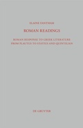 Cover: Roman Readings - De Gruyter