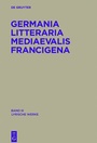 Bild: Germania Litteraria Mediaevalis Francigena / Lyrische Werke - De Gruyter