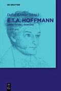 Cover: E.T.A. Hoffmann - De Gruyter