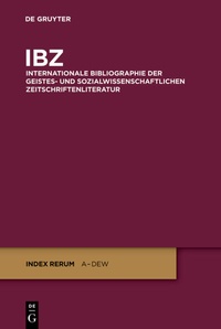 Abbildung von: 2010 - De Gruyter