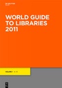 Cover: World Guide to Libraries 2011 - De Gruyter Saur