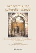 Cover: Ged&auml;chtnis und kultureller Wandel - De Gruyter