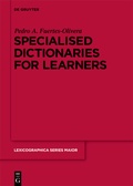 Cover: Specialised Dictionaries for Learners - De Gruyter