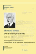 Cover: Der Bundespr&auml;sident - De Gruyter