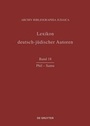 Cover: Lexikon deutsch-jüdischer Autoren / Phil - Samu - De Gruyter