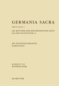 Cover: Die Bist&uuml;mer der Kirchenprovinz K&ouml;ln. Das Bistum M&uuml;nster 11. Die Zisterzienserabtei Marienfeld - De Gruyter